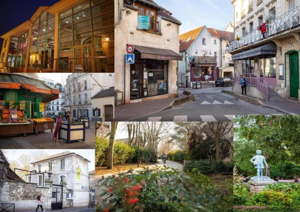 Chati-Bourg Citea Express Dayuse - Suite 3 Pieces W -- 25 Min Paris Montparnasse -- 15 Min Velizy Châtillon المظهر الخارجي الصورة